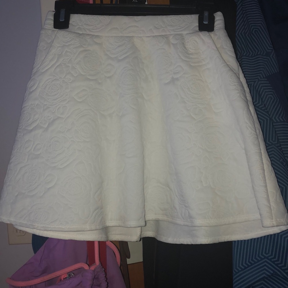 brand new white skirt